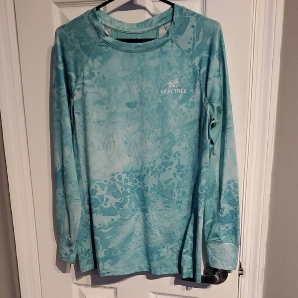 Realtree Aqua Long Sleeve Tee